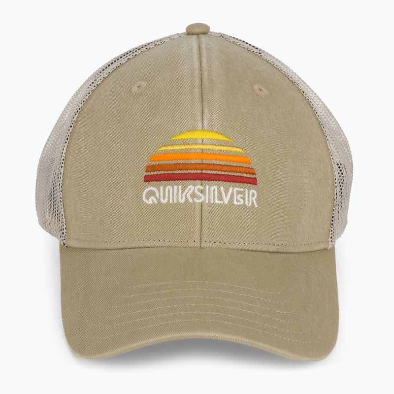 Бейсболка чоловіча Quiksilver Stringer dark хакі 4