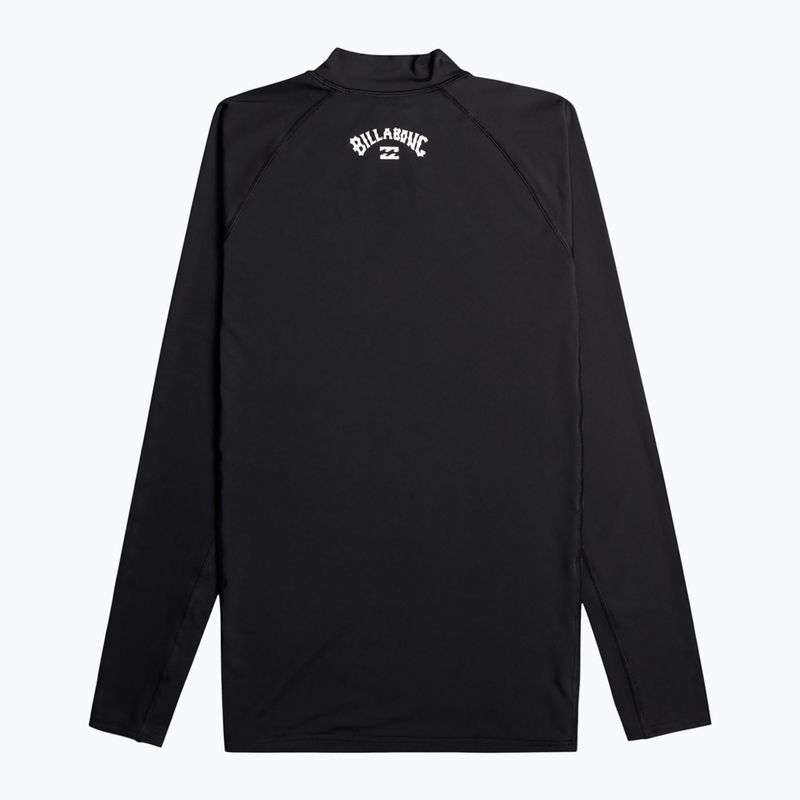 Чоловічий лонгслів для плавання Billabong Waves All Day чорний 6