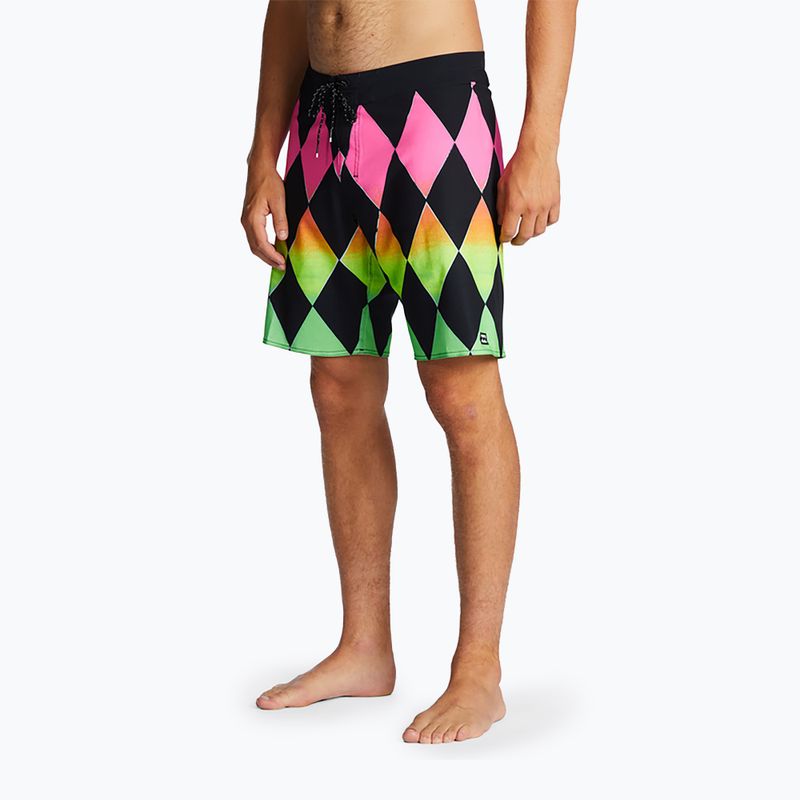 Шорти для плавання чоловічі Billabong Sundays Airlite neon 5