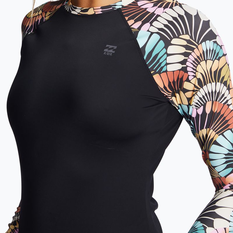 Футболка для плавання жіноча Billabong A/Div black multi 2 3