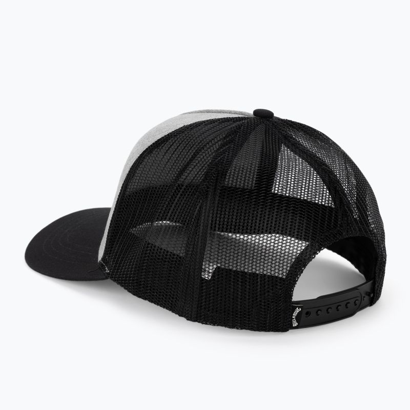 Бейсболка чоловіча Billabong Stacked Trucker grey heather 3