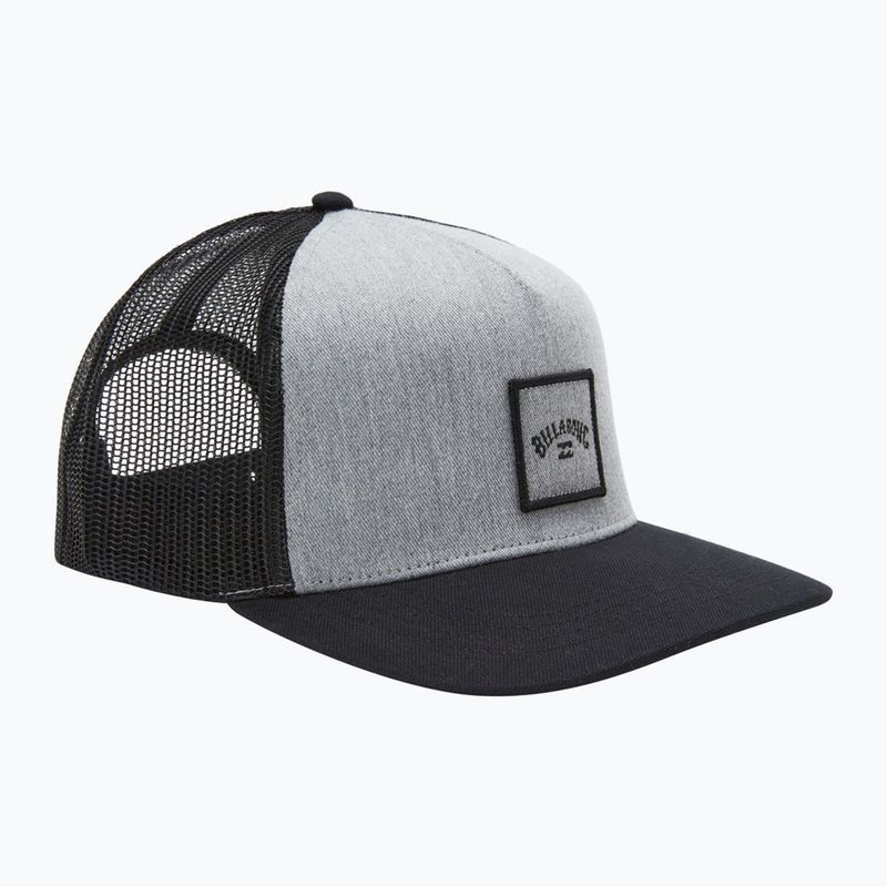 Бейсболка чоловіча Billabong Stacked Trucker grey heather 5