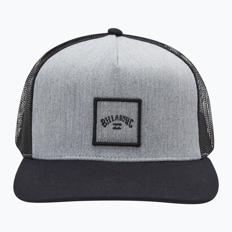 Бейсболка чоловіча Billabong Stacked Trucker grey heather 6