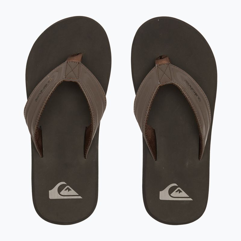В'єтнамки чоловічі Quiksilver Monkey Wrench Core brown 11