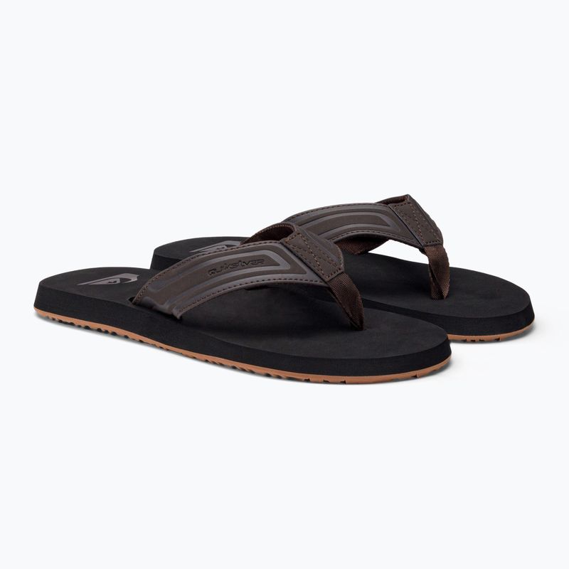 В'єтнамки чоловічі Quiksilver Monkey Wrench Core brown 4