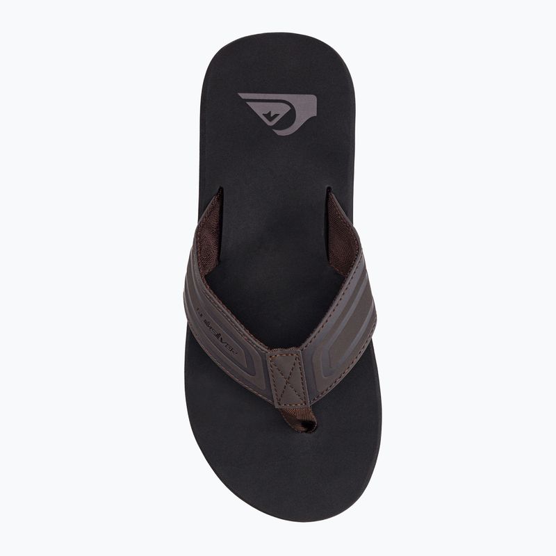 В'єтнамки чоловічі Quiksilver Monkey Wrench Core brown 6