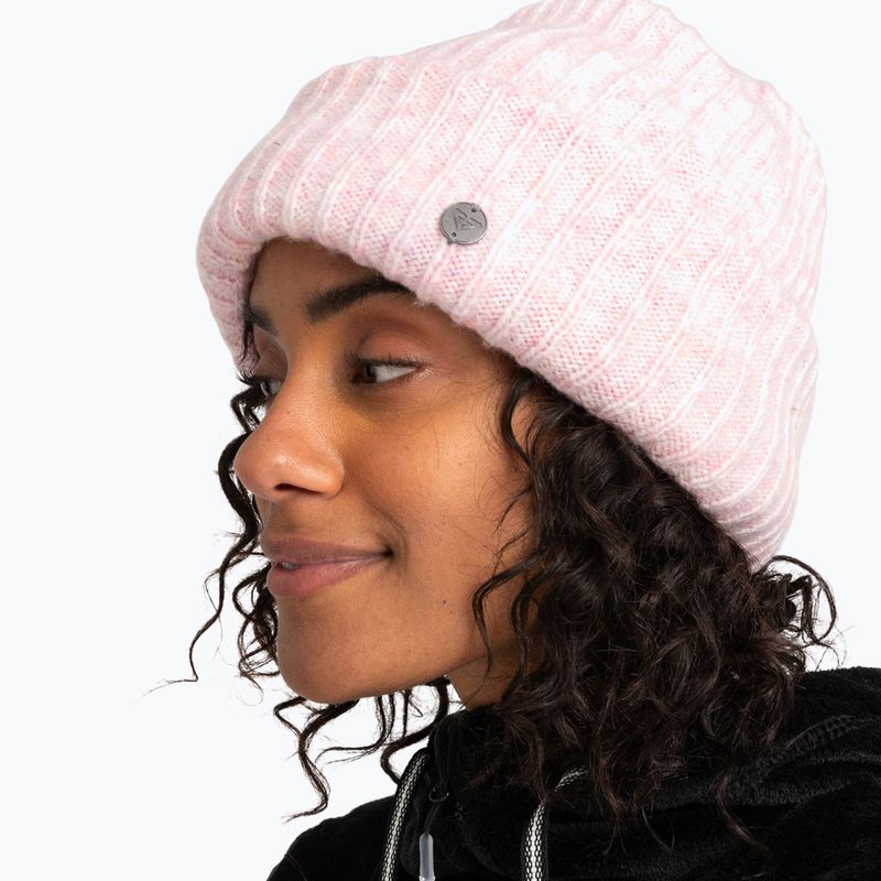 Шапка сноубордична жіноча ROXY Nevea Beanie pink frosting 8