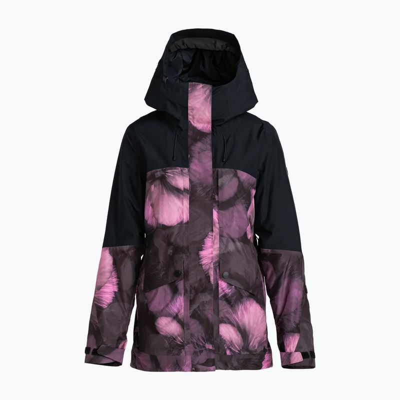 Жіноча сноубордична куртка ROXY Gore-Tex Glade з принтом справжніх чорних браток 6