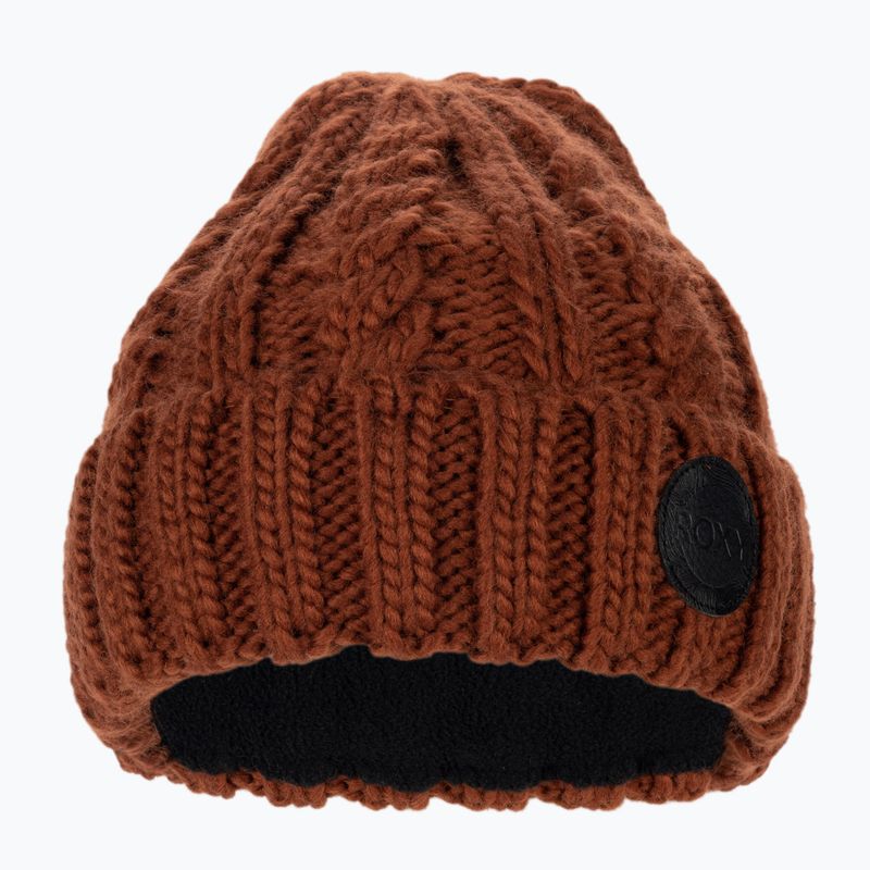 Шапка сноубордична жіноча ROXY Tram Beanie KVJ0 smoked paprika 2