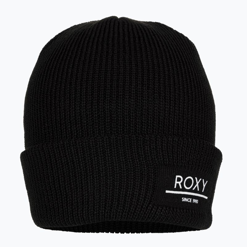 Шапка сноубордична жіноча ROXY Folker Beanie true black 2