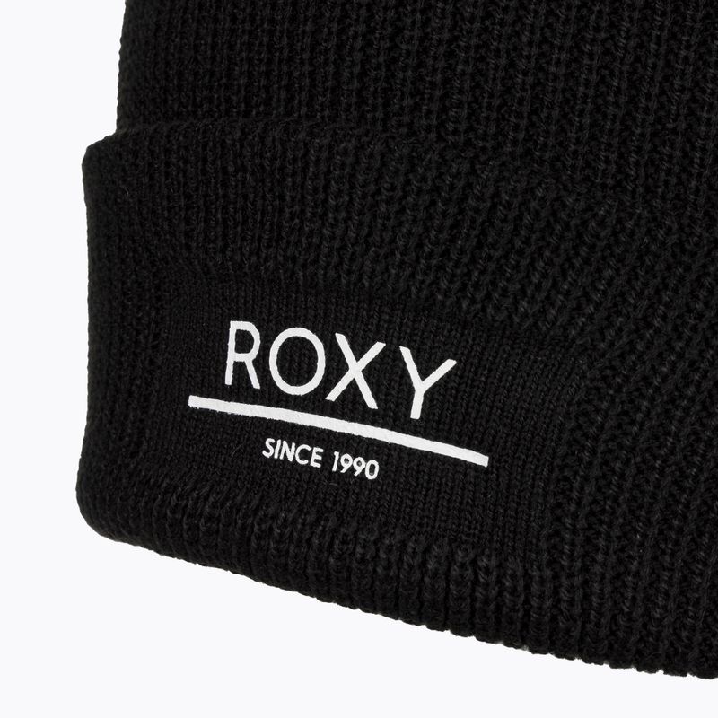 Шапка сноубордична жіноча ROXY Folker Beanie true black 4