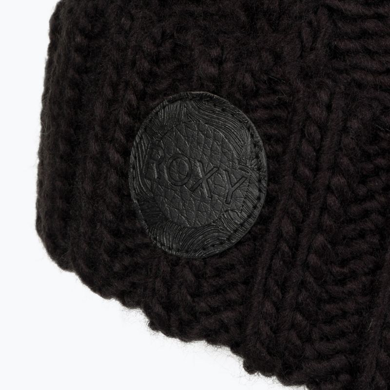 Шапка сноубордична жіноча ROXY Tram Beanie true black 4