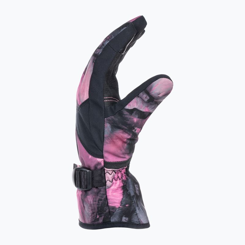 Рукавиці сноубордичні жіночі ROXY Jetty true black pansy pansy 2
