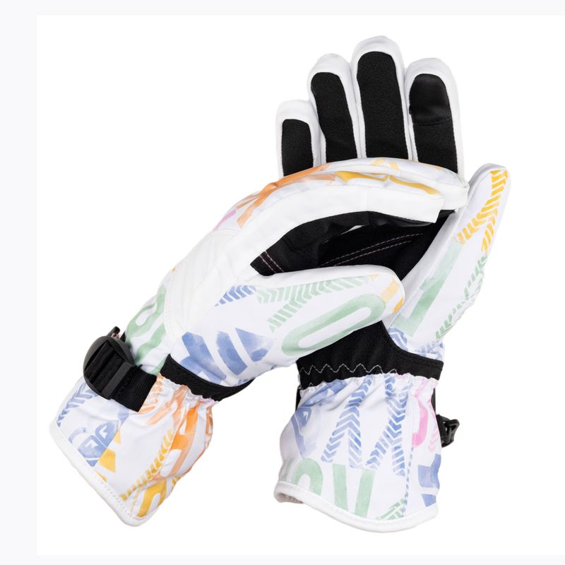 Рукавиці сноубордичні жіночі ROXY Jetty black bright white sapin