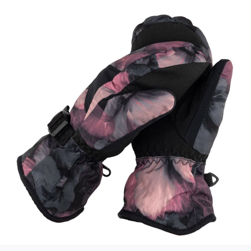 Дитячі сноубордичні рукавички ROXY Jetty Mitt Girl true black pansy rg