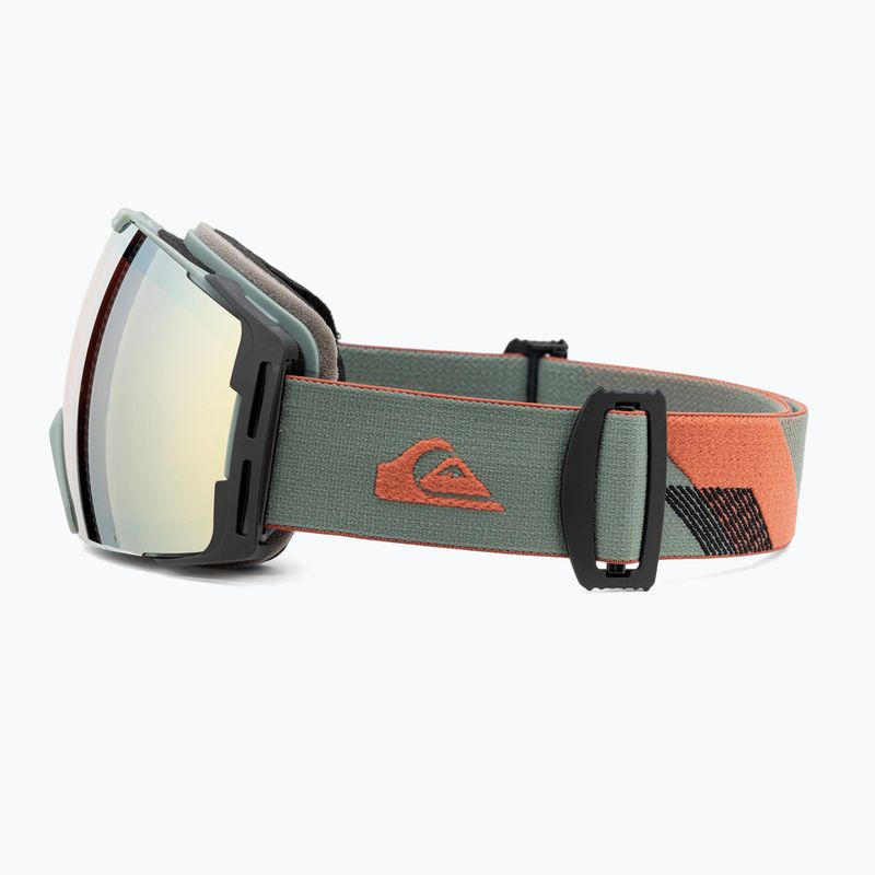Quiksilver Discovery лавровий вінок / золоті окуляри для сноуборду 4