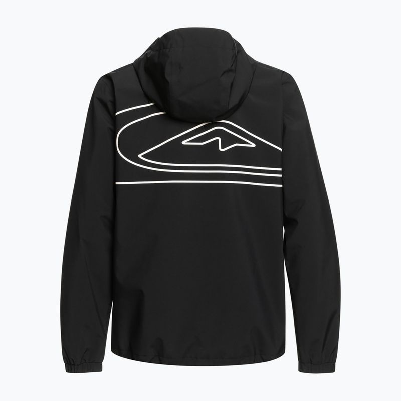 Чоловіча сноубордична куртка Quiksilver High In The Hood справжній чорний 13