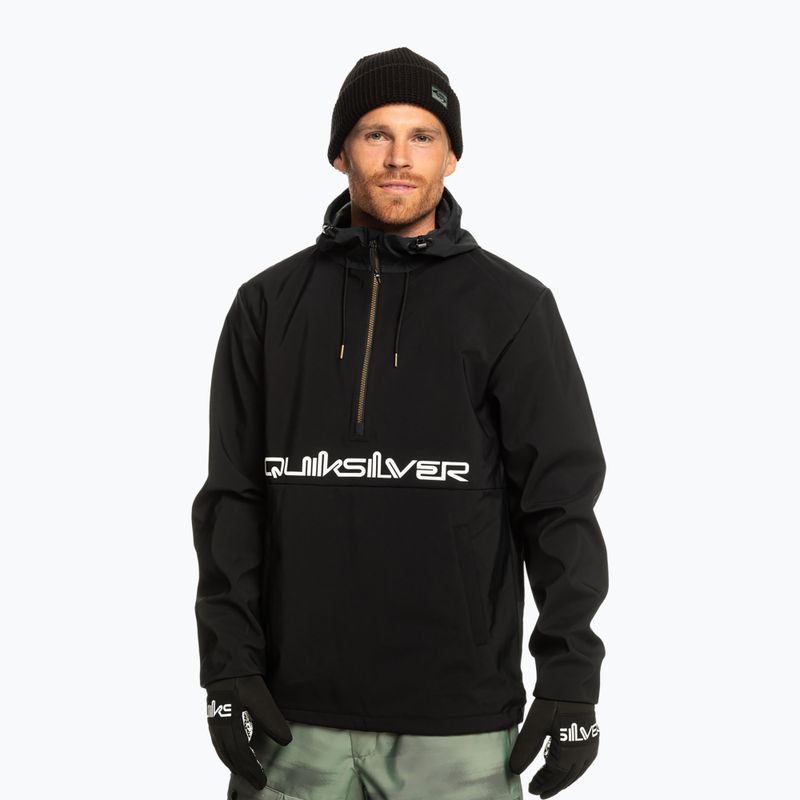 Чоловіча сноубордична куртка Quiksilver Live For The Ride справжній чорний 2