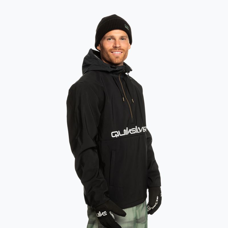 Чоловіча сноубордична куртка Quiksilver Live For The Ride справжній чорний 3