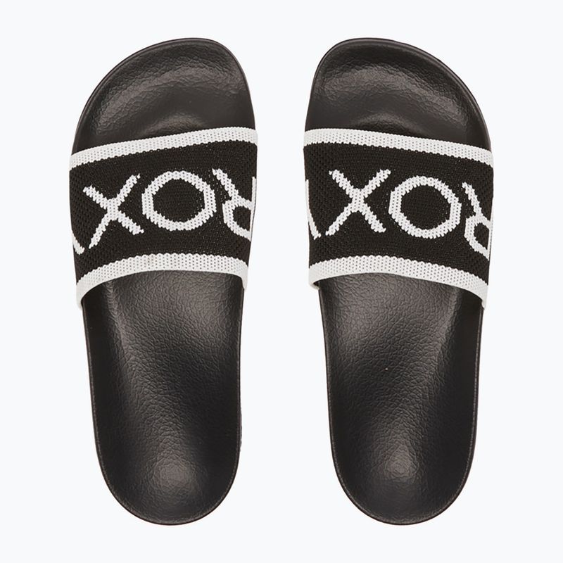 Шльопанці жіночі ROXY Slippy Knit black 2