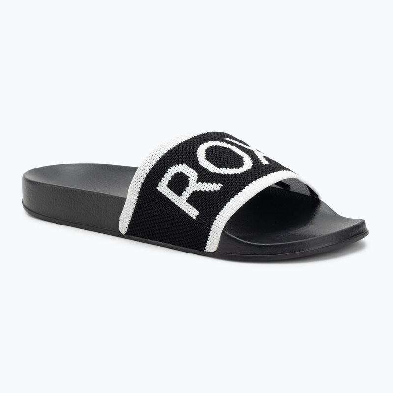 Шльопанці жіночі ROXY Slippy Knit black