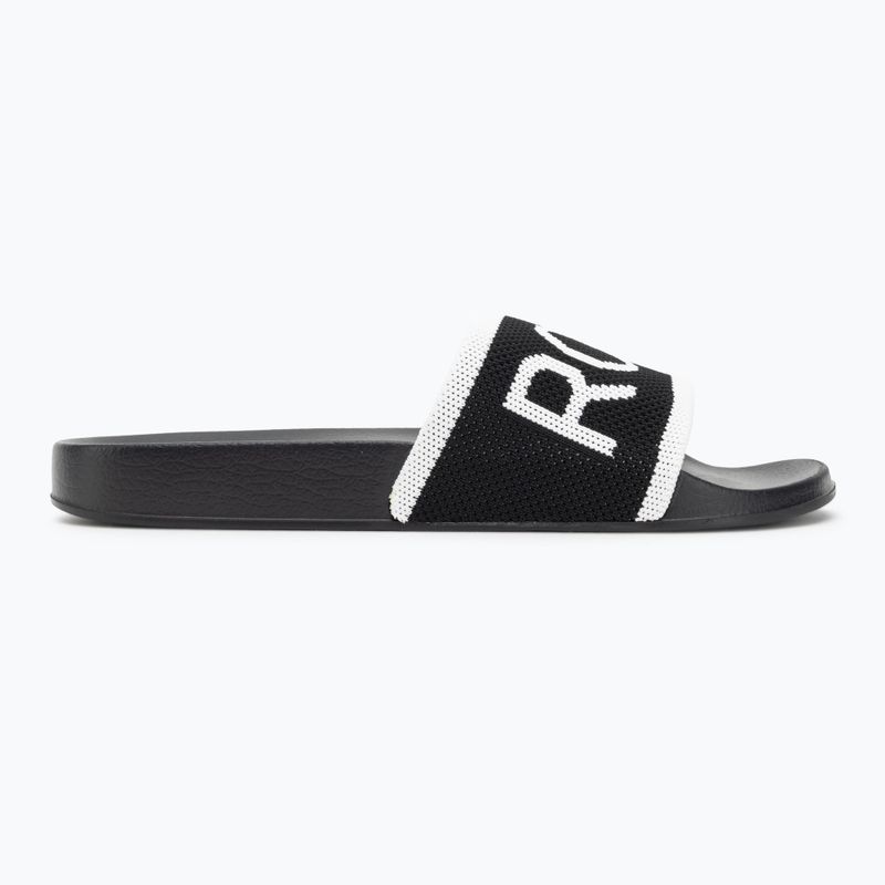 Шльопанці жіночі ROXY Slippy Knit black 2