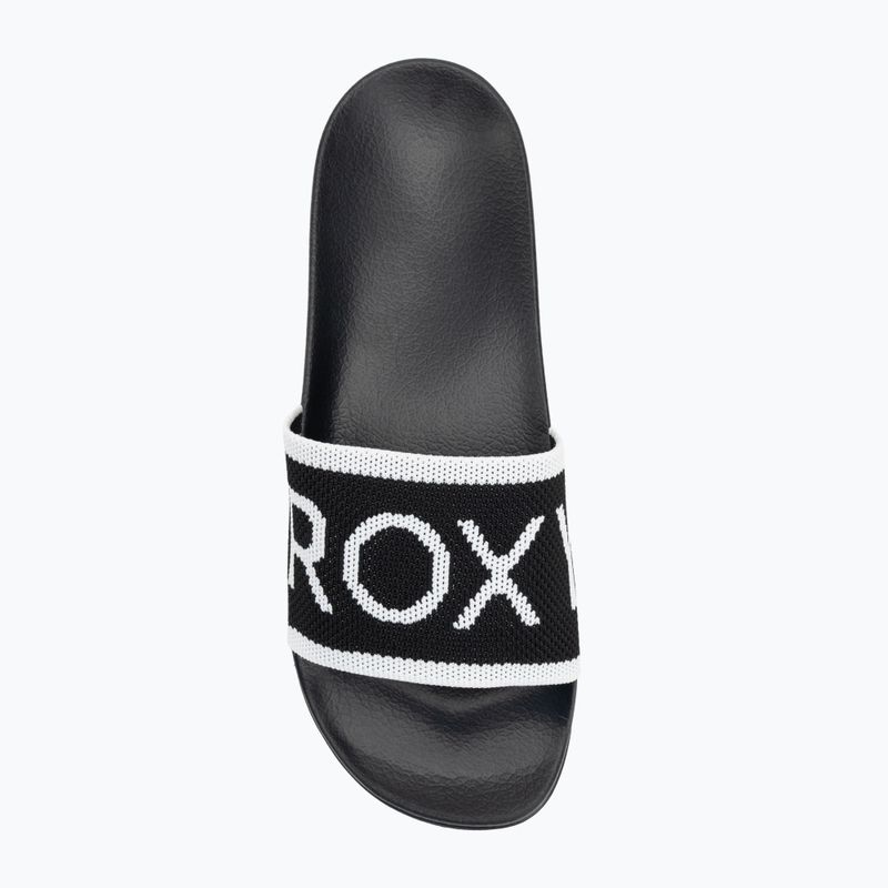 Шльопанці жіночі ROXY Slippy Knit black 5