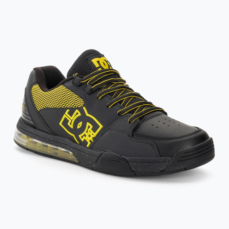 Кросівки чоловічі DC Versatile Le black/yellow