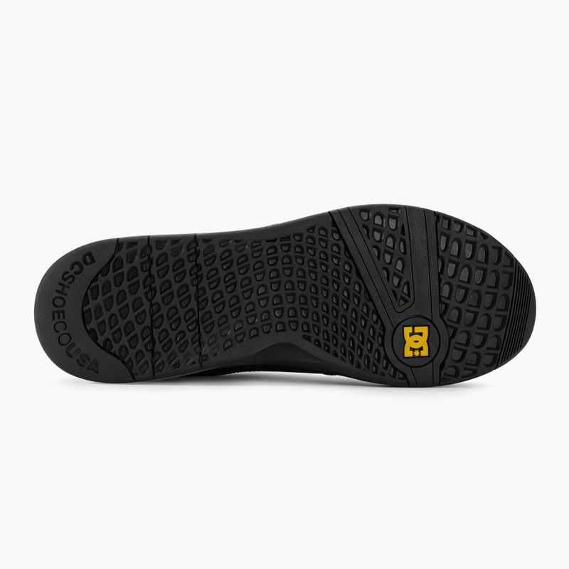 Кросівки чоловічі DC Versatile Le black/yellow 5