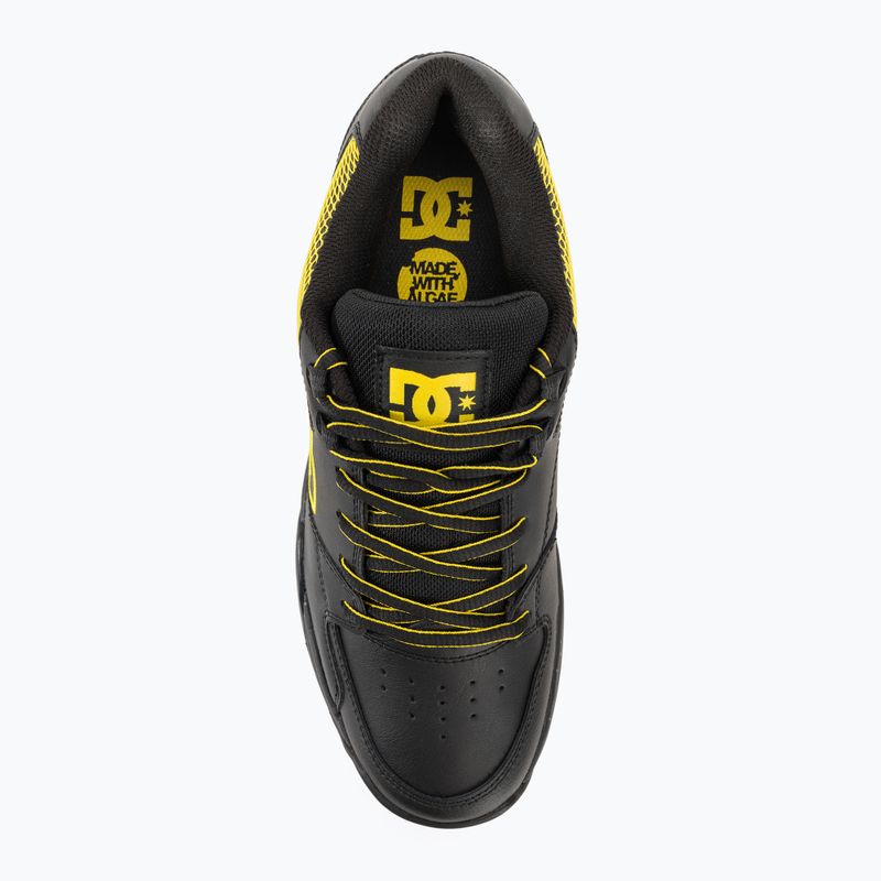 Кросівки чоловічі DC Versatile Le black/yellow 6