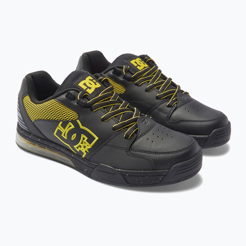 Кросівки чоловічі DC Versatile Le black/yellow 7