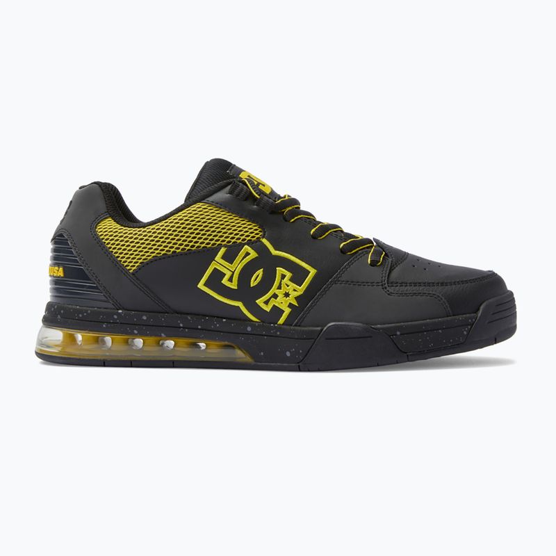 Кросівки чоловічі DC Versatile Le black/yellow 8