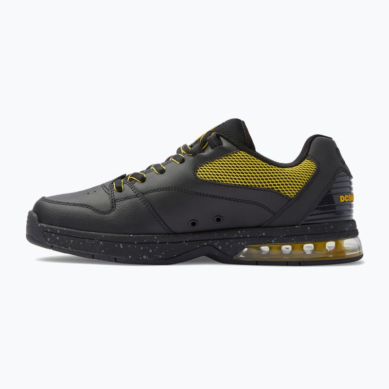 Кросівки чоловічі DC Versatile Le black/yellow 9