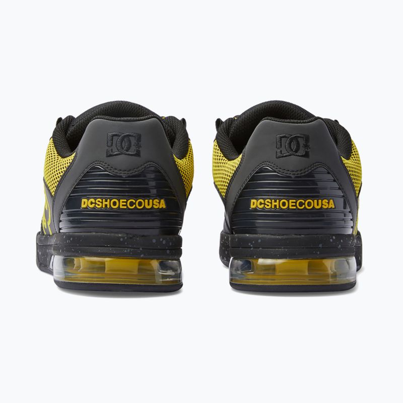 Кросівки чоловічі DC Versatile Le black/yellow 10