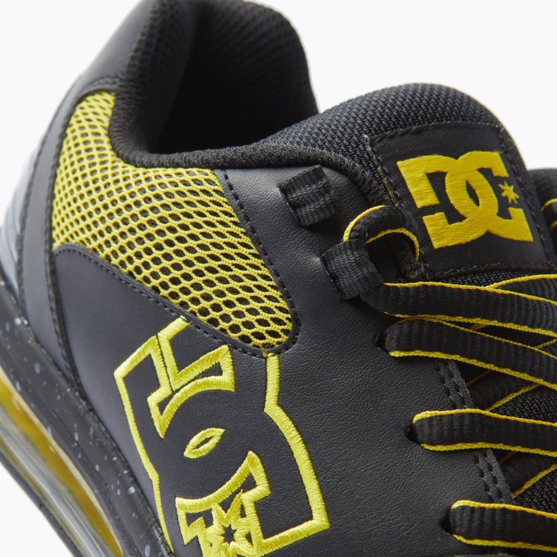 Кросівки чоловічі DC Versatile Le black/yellow 11