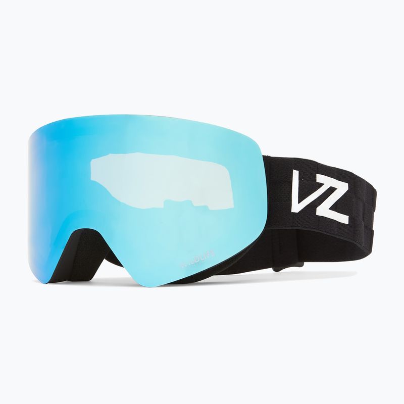 Маска сноубордична VonZipper Encore black satin/wildlife stellar chrome 5