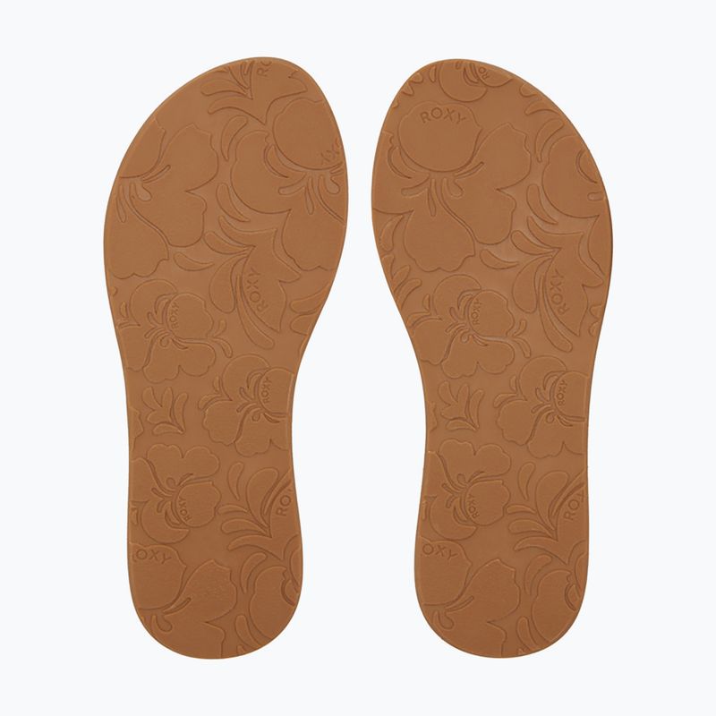 В'єтнамки жіночі ROXY Porto Motif tan 3