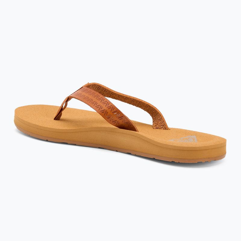В'єтнамки жіночі ROXY Porto Motif tan 3