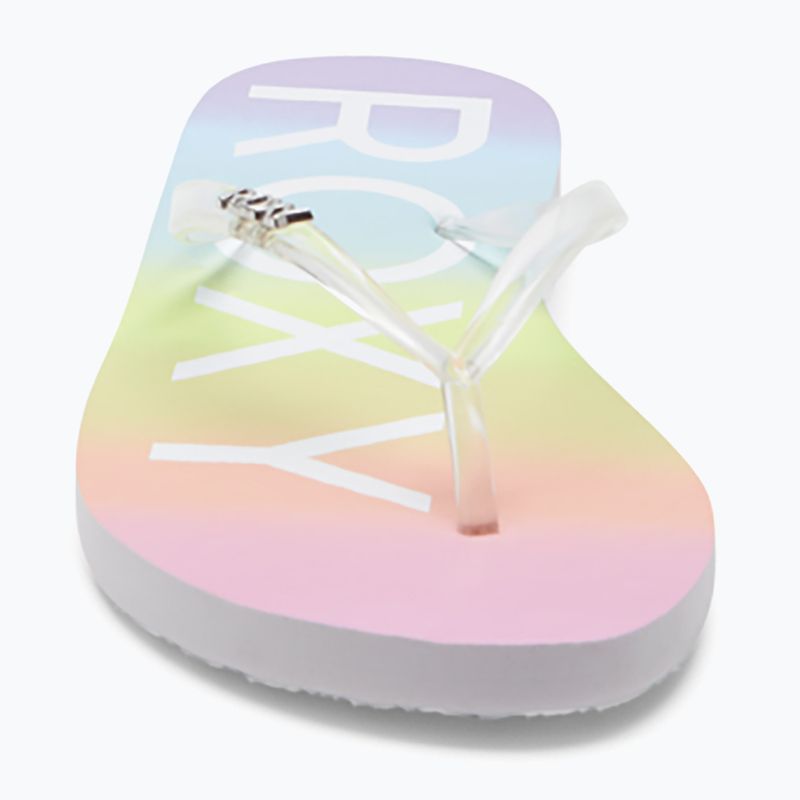 Жіночі шльопанці ROXY Viva Jelly райдужні 8