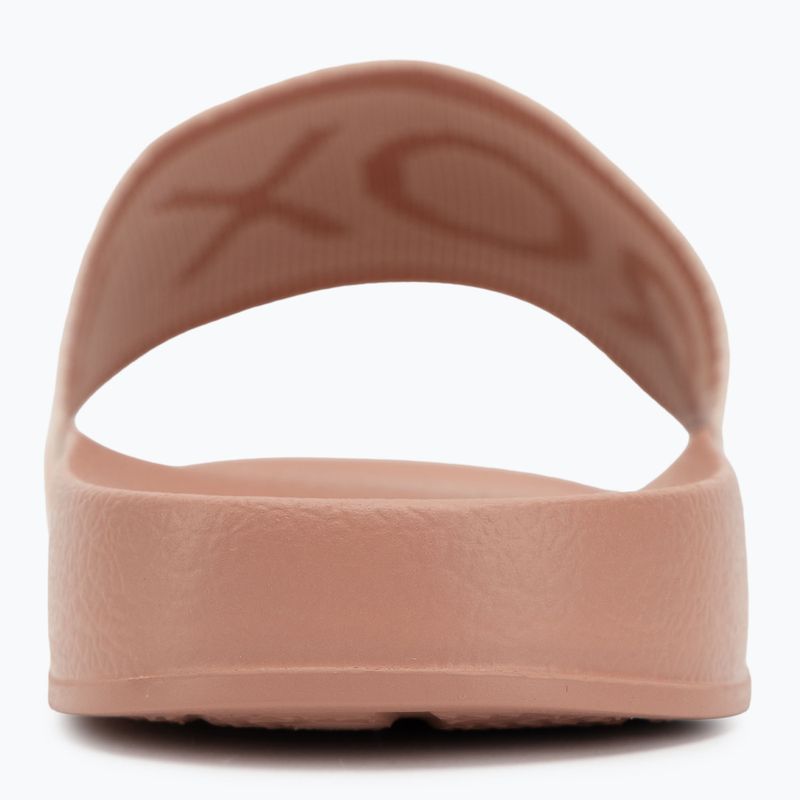 Шльопанці жіночі ROXY Slippy Knit wheat/turkish coffee 6