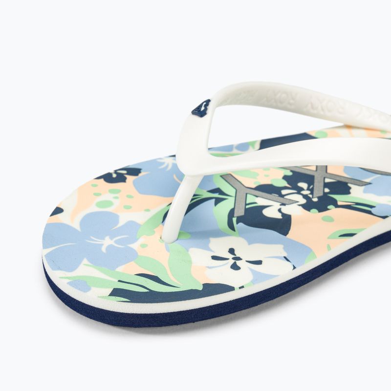 Жіночі шльопанці ROXY Tahiti VII м'який лайм / океан 7