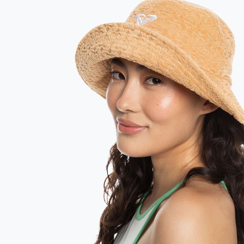 Жіночий капелюх ROXY Tequila Party Bucket Hat білі гриби 5