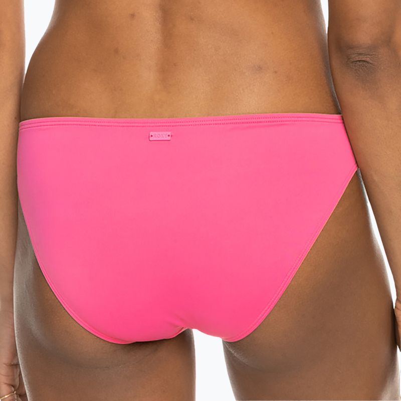 ROXY Beach Classics Хіпстерський шокуючий рожевий нижній купальник 4