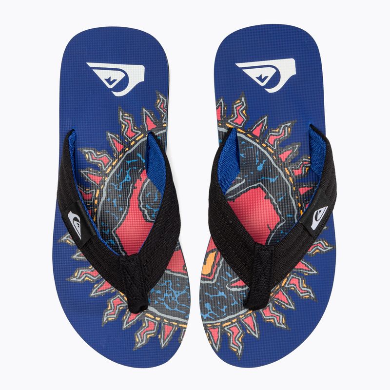 Чоловічі шльопанці Quiksilver Molokai Layback II сині 4 8