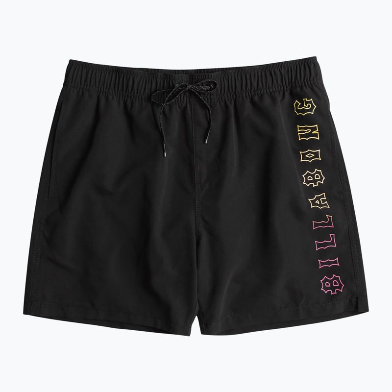 Шорти для плавання чоловічі Billabong All Day Heritage Layback 16" black