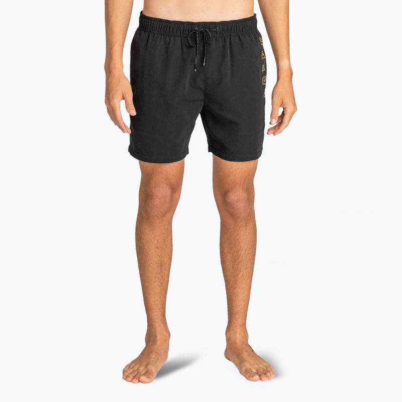 Шорти для плавання чоловічі Billabong All Day Heritage Layback 16" black 3
