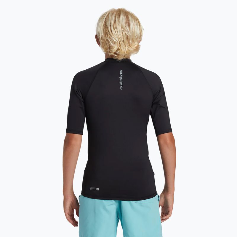 Дитяча плавальна сорочка Quiksilver Everyday UPF50 чорна 2