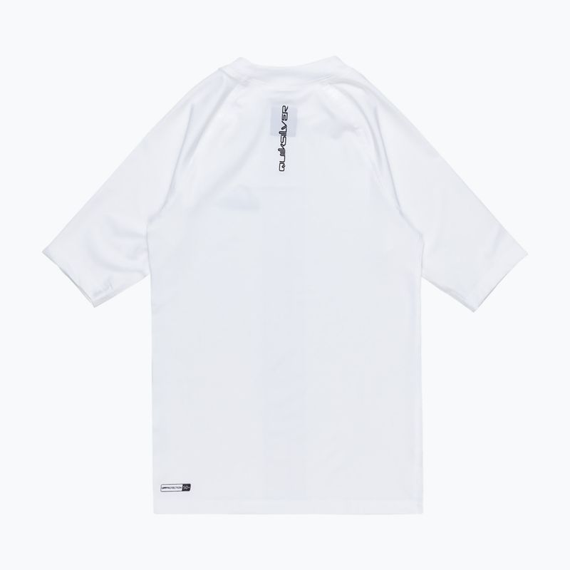 Біла дитяча сорочка для плавання Quiksilver Everyday UPF50 2