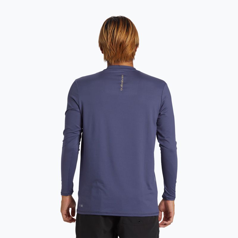 Чоловічий повсякденний серфінговий трійник Quiksilver crown blue Longsleeve 2