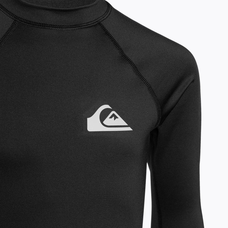 Кофта для плавання дитяча Quiksilver Everyday UPF50 black 3